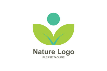 Nature Logo Based Abstract Creative Geometric