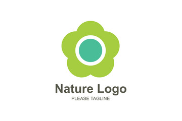 Nature Logo Based Abstract Creative Geometric