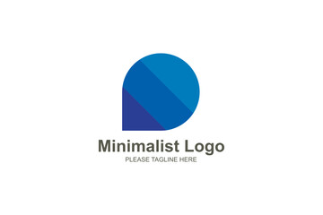 Minimalist logo for company