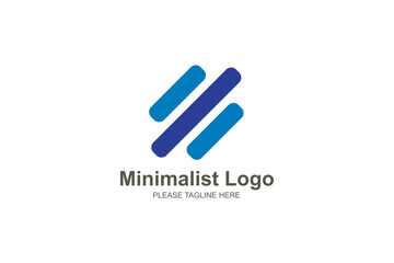Minimalist logo for company