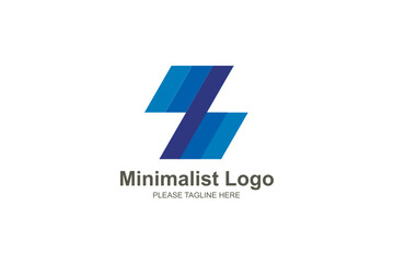 Fototapeta premium Minimalist logo for company
