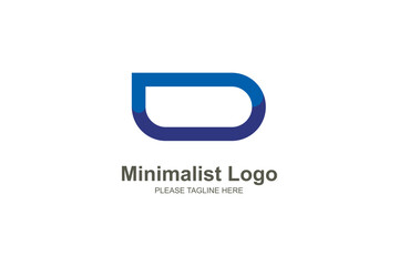 Minimalist logo for company