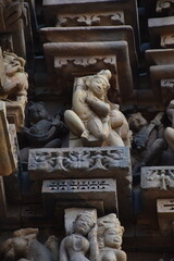 Dulhadev temple architecture at Khajuraho in INia