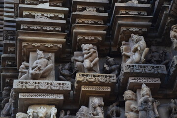 Dulhadev temple architecture at Khajuraho in INia