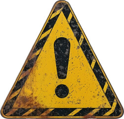 warning sign with an exclamation mark transparent background PNG clipart