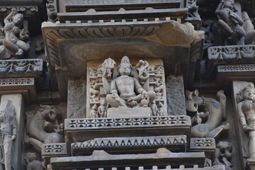 Dulhadev temple architecture at Khajuraho in INia