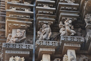 Dulhadev temple architecture at Khajuraho in INia