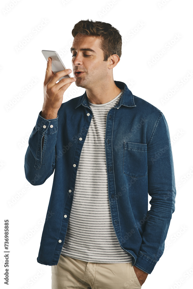 Aufkleber man, phone call and speaker communication for audio or voice message for networking, connection or s
