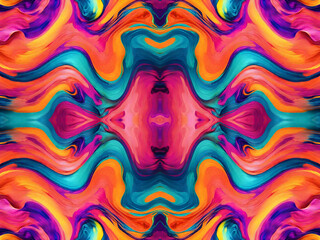 Neon colorful abstract pattern background