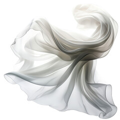 Fototapeta premium Flying Fabric Digital Overlays Transparent Background Maternity