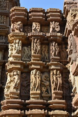 This is photo of Dulhadev temple at Khajuraho in India.