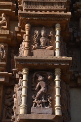 This is photo of Dulhadev temple at Khajuraho in India.