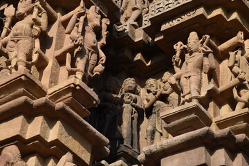This is photo of Dulhadev temple at Khajuraho in India.