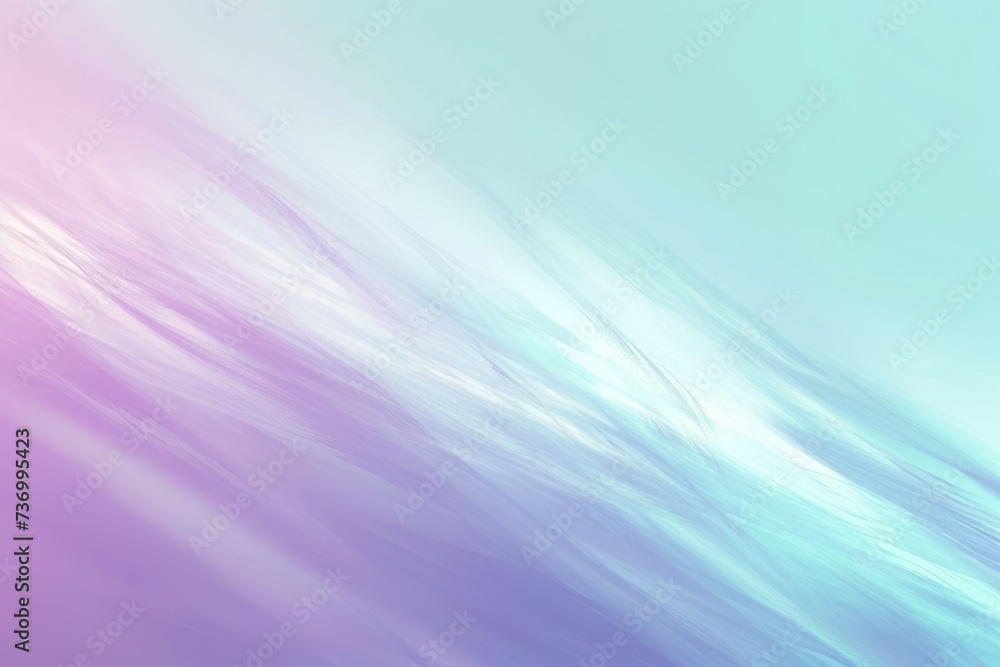 Wall mural Abstract gradient of purple and teal with light streaks