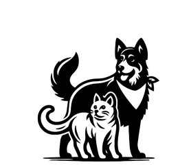cat and dog