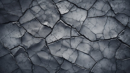 Asphalt in cracks texture