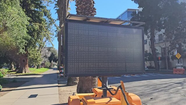 Construction work on 10 and 11 Street. Sacramento. 