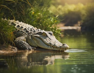 Obraz premium alligator