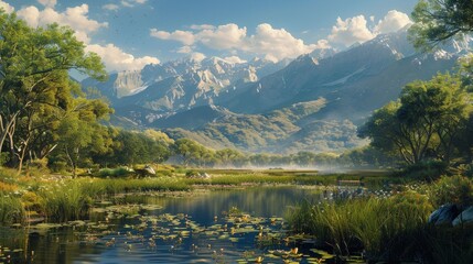 Fototapeta premium Valley Wildlife Sanctuary