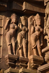 This is photo of Dulhadev Shiva temple at Khauraho in India.