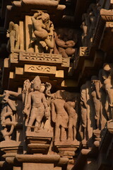 This is photo of Dulhadev Shiva temple at Khauraho in India.