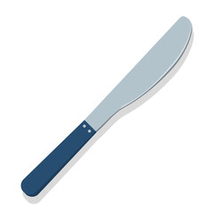 Kitchen utensil butter knife cartoon illustration