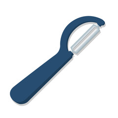 Kitchen utensil fruit peeler cartoon illustration