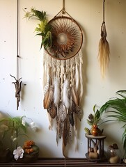 Macrame and Feather Hangings: National Park Decor Inspired by the Wild Nature