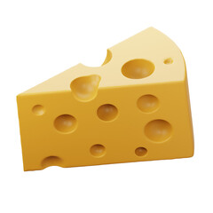 Cheese 3d Icon