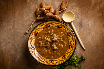 harira soup traditional moroccan recipe - 737011685