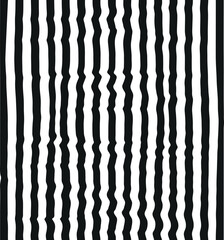 black and white background with lines. Black distorted stripes on a white background create an abstract backdrop, evoking a futuristic aesthetic