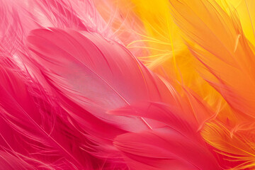 Obraz premium Abstract Feathers Background