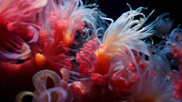 An otherworldly closeup of a giant tube worms delicate feathery plumes sheds light on the complex symbiotic relationships that exist between deepsea creatures and the chemosynthetic bacteria