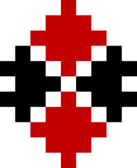 Obraz premium Ukrainian Embroidery Element