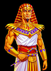 Pharaoh slot character egypt gambling 