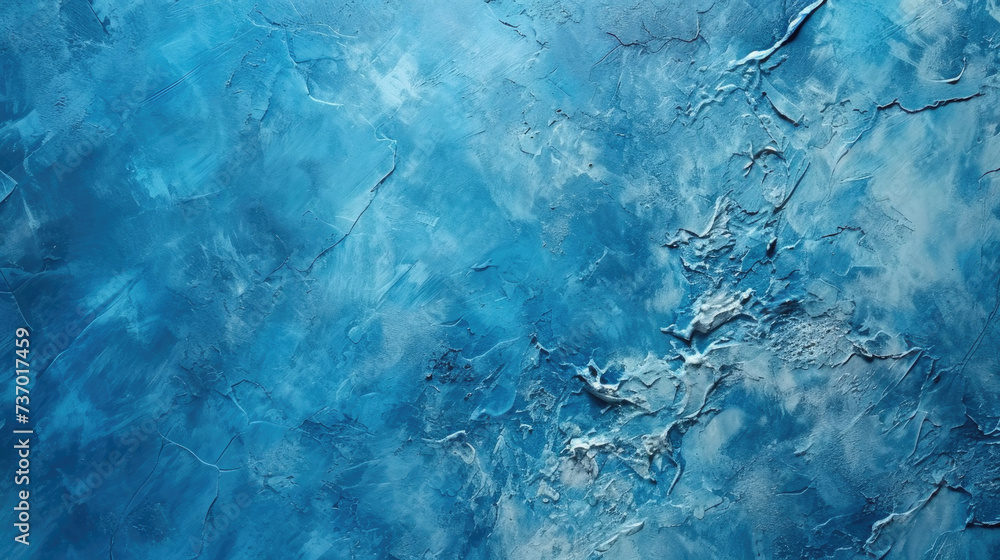 Aufkleber close up view of painting featuring blue paint. this versatile image can be used in various design p