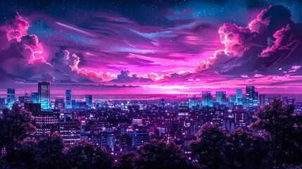 Obraz premium Unveiling the Power of CitySpace Background Generative Art: Trending Urban Aesthetics