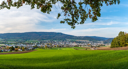 Ansicht auf Delémont