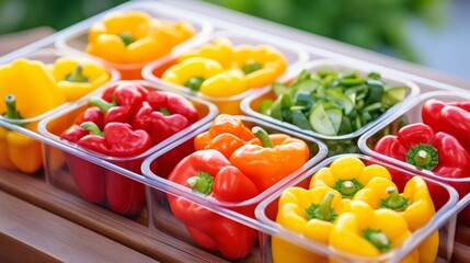 Healthy Vegetable Food in box