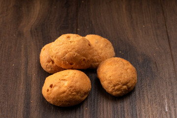 Crunchy Rusk or Toast for healthy life with wheat for breakfast.