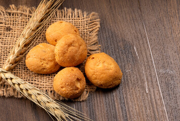 Crunchy Rusk or Toast for healthy life with wheat for breakfast.