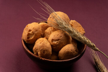 Crunchy Rusk or Toast for healthy life with wheat for breakfast.