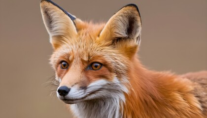 Fototapeta premium red fox portrait