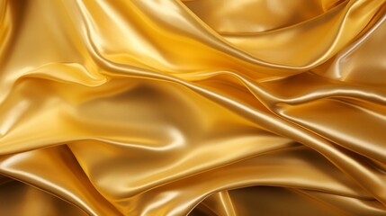 Crumpled Golden Texture.