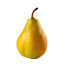 Pear on transparent background