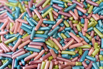 Sweet shop. Multicolored sweets for children