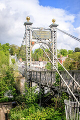 The Queens Park Bridge, a landmark of Chester
