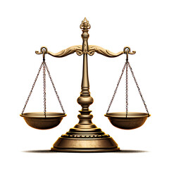 Scales of justice PNG