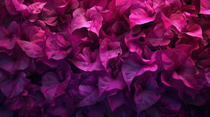 Violet bougainvillea. Generative AI