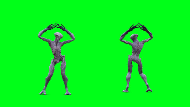 Imágenes de Green Screen Alien: descubre bancos de fotos, ilustraciones ...